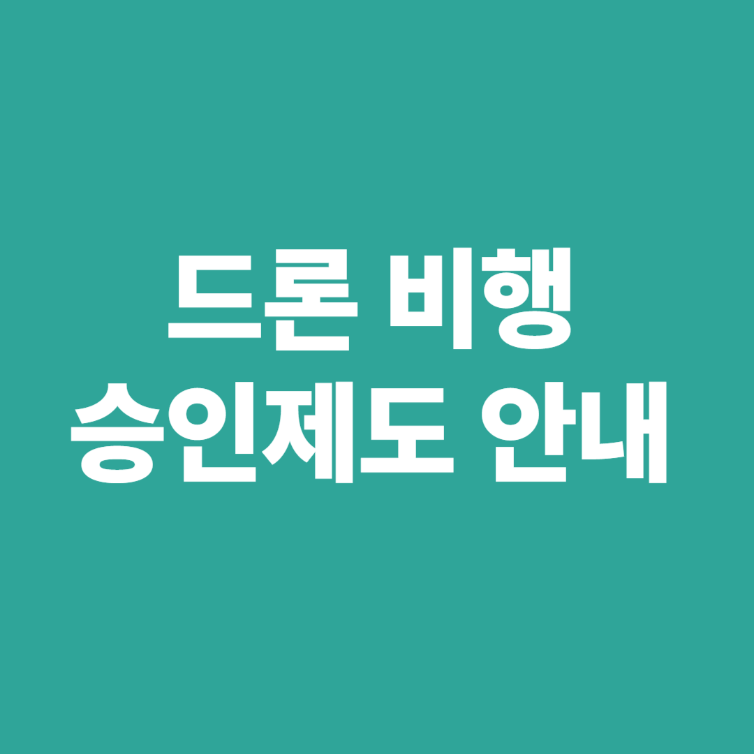 드론 비행 승인 절차와 비행 가능 장소를 설명하는 인포그래픽