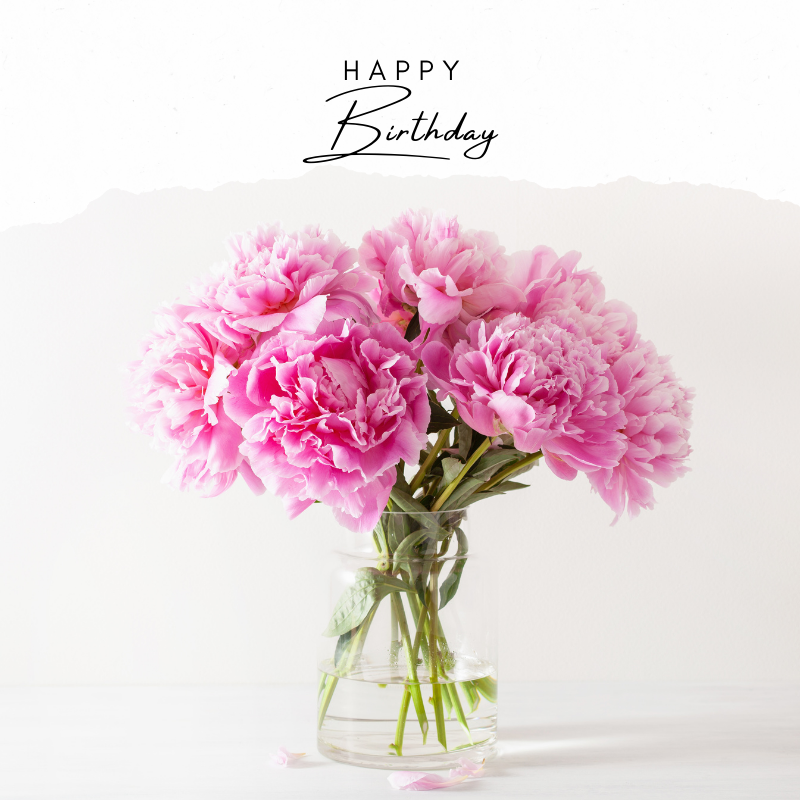 생일 축한 꽃다발 이미지