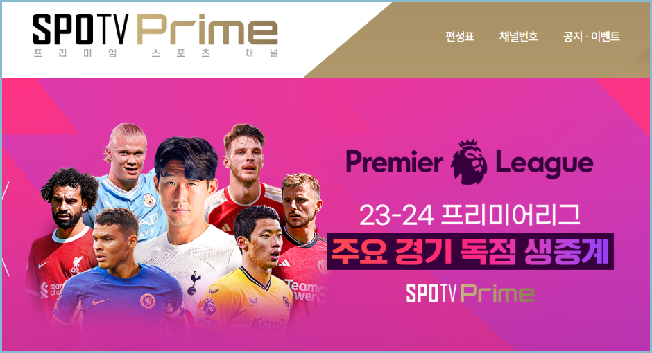 손흥민-축구중계-프리미어리그