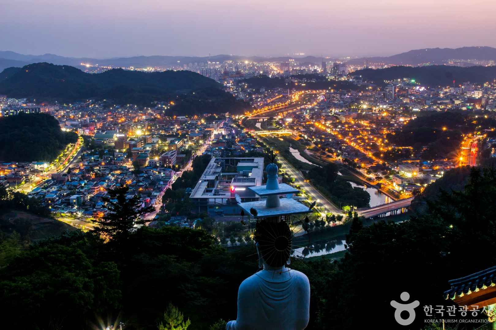 전주 동고사 야경