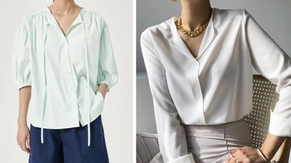 상체통통여성-슬림핏-둥근카라