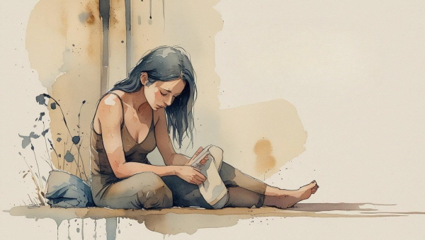 ESFP의 중독은 즐거움을 사랑한 결과가 아니라, 감정을 다루지 못해 반복한 위안의 흔적입니다에 관한 그림