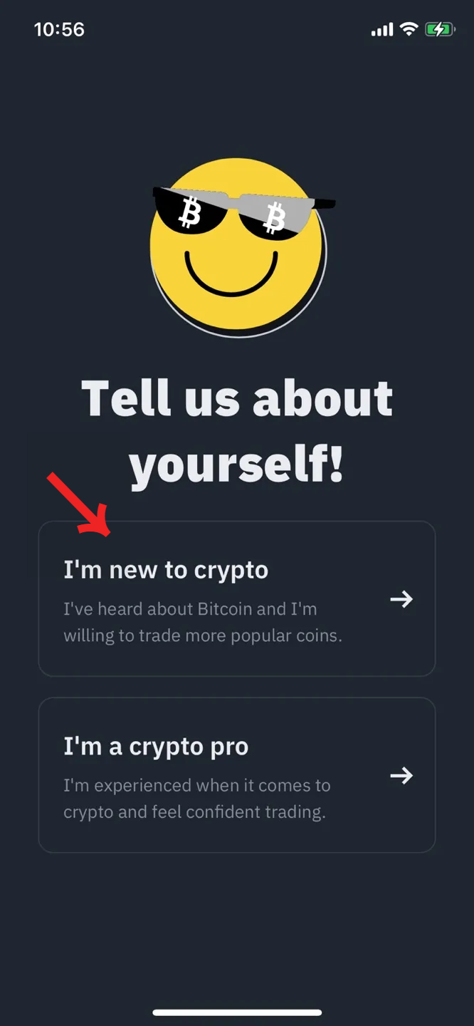 코인거래소-바이낸스-가입방법-신규가입-선택