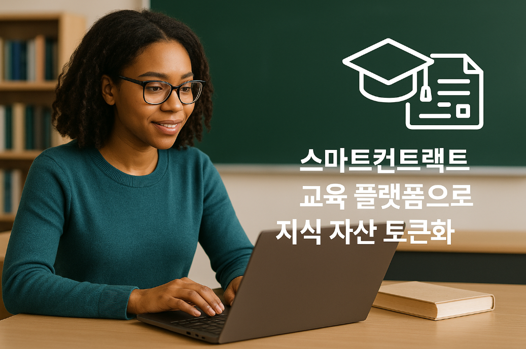 스마트컨트랙트 교육 플랫폼으로 지식 자산 토큰화