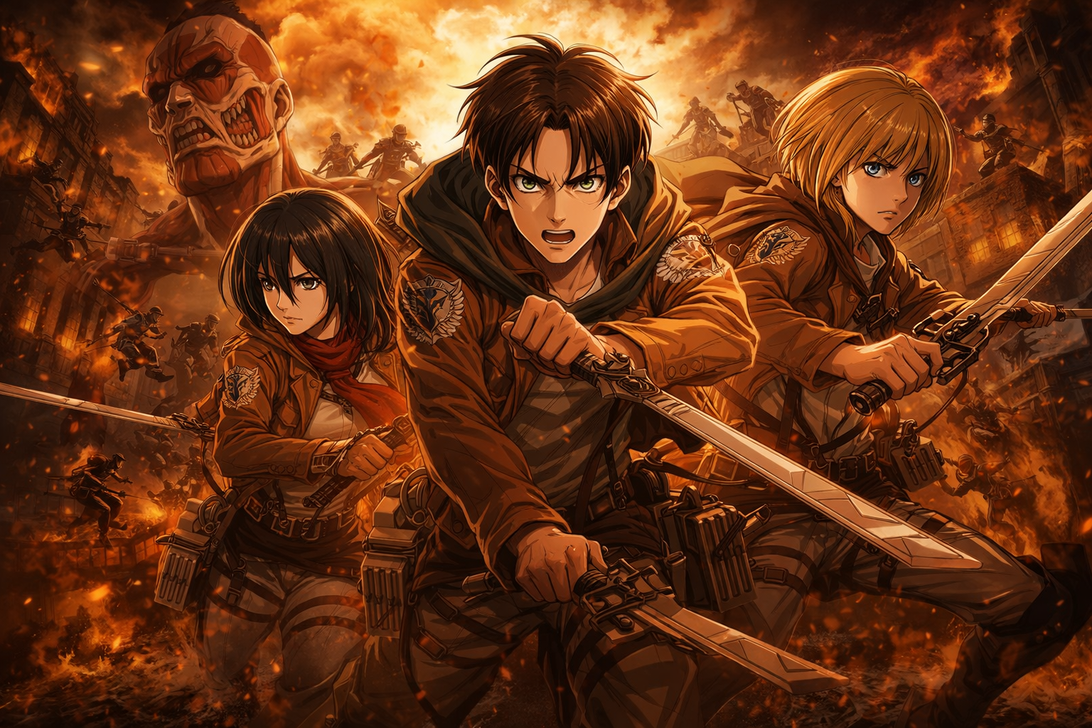 진격의 거인은 왜 명작으로 불리는가(서사적 구조, 현실적 갈등, 여운)