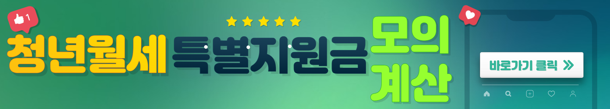 청년월세특별지원 지원대상, 지원금액