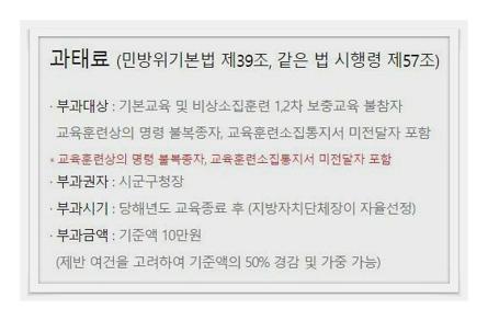 민방위 훈련
