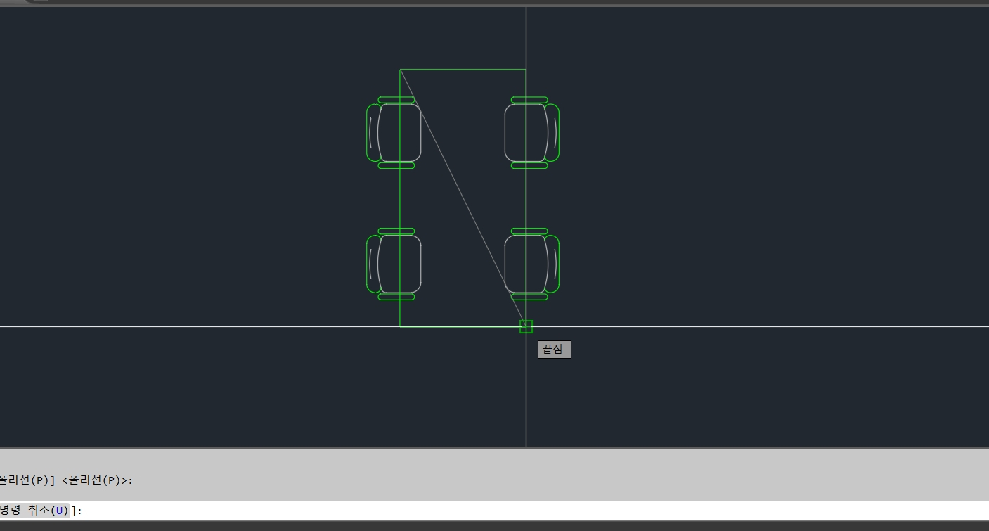 오토캐드 객체 가리기