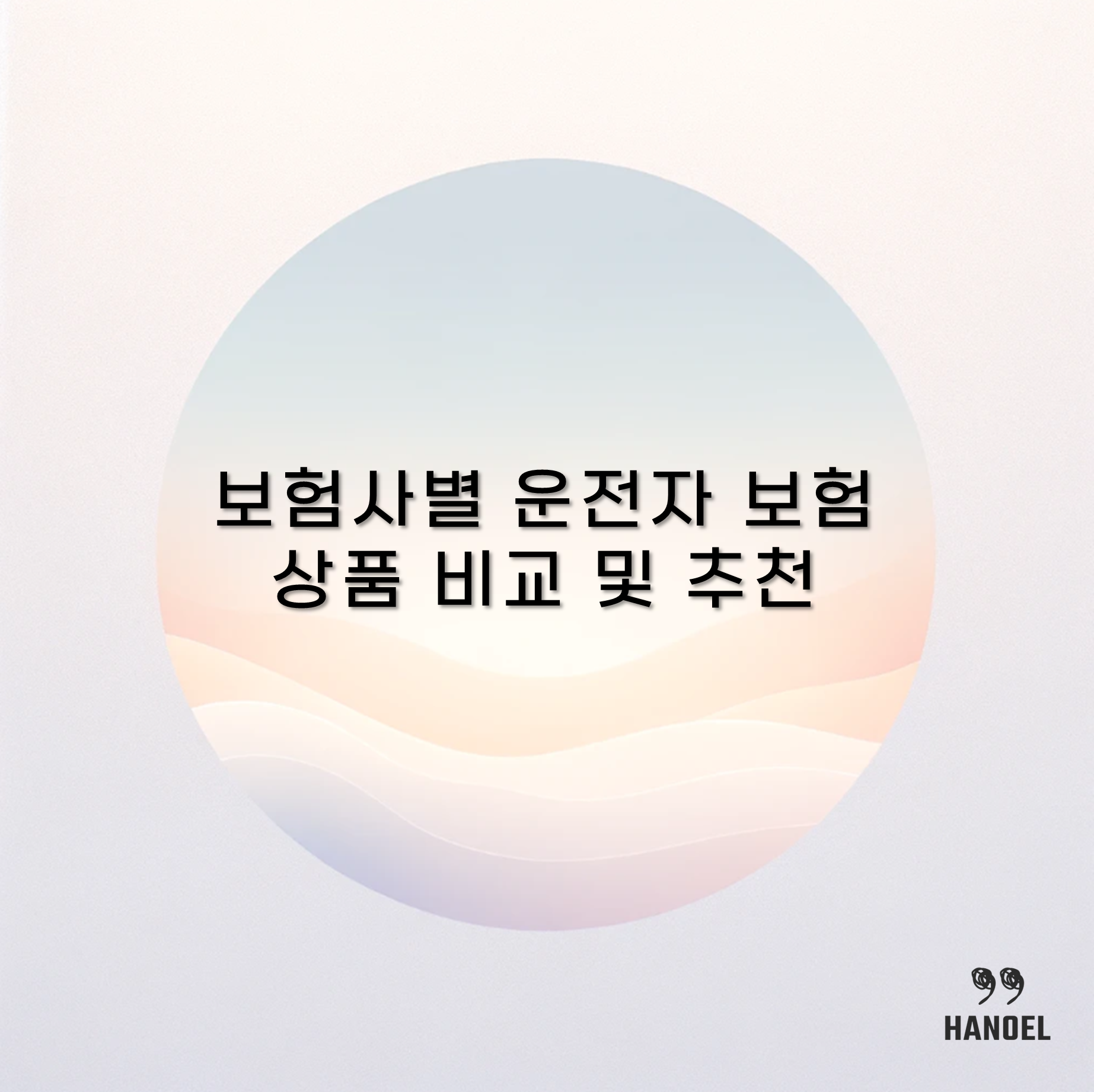 2024 보험사별 운전자 보험 상품 비교 및 추천