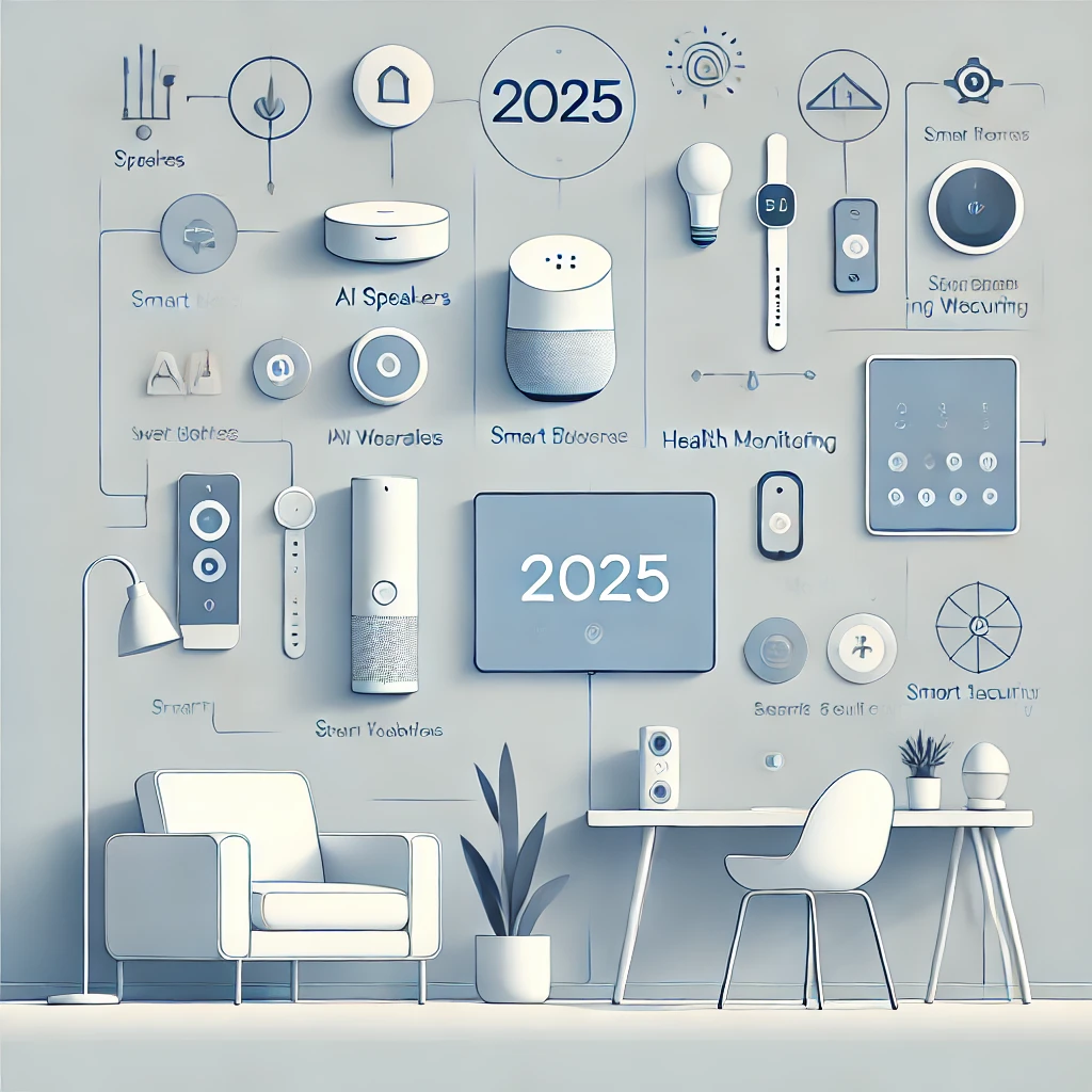 2025 스마트홈 기기 최신 동향 정리: AI 홈부터 헬스케어까지