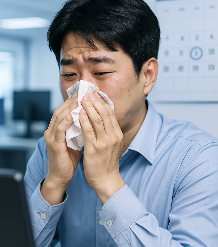 감기 예방? NO, 감기 기간 단축? YES!