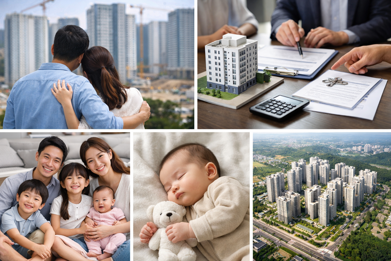 공공분양 청약 특별공급 신혼부부 생애최초 다자녀 전략