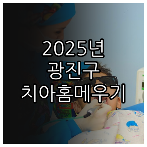 2025 광진구 치아홈메우기 지원 사..