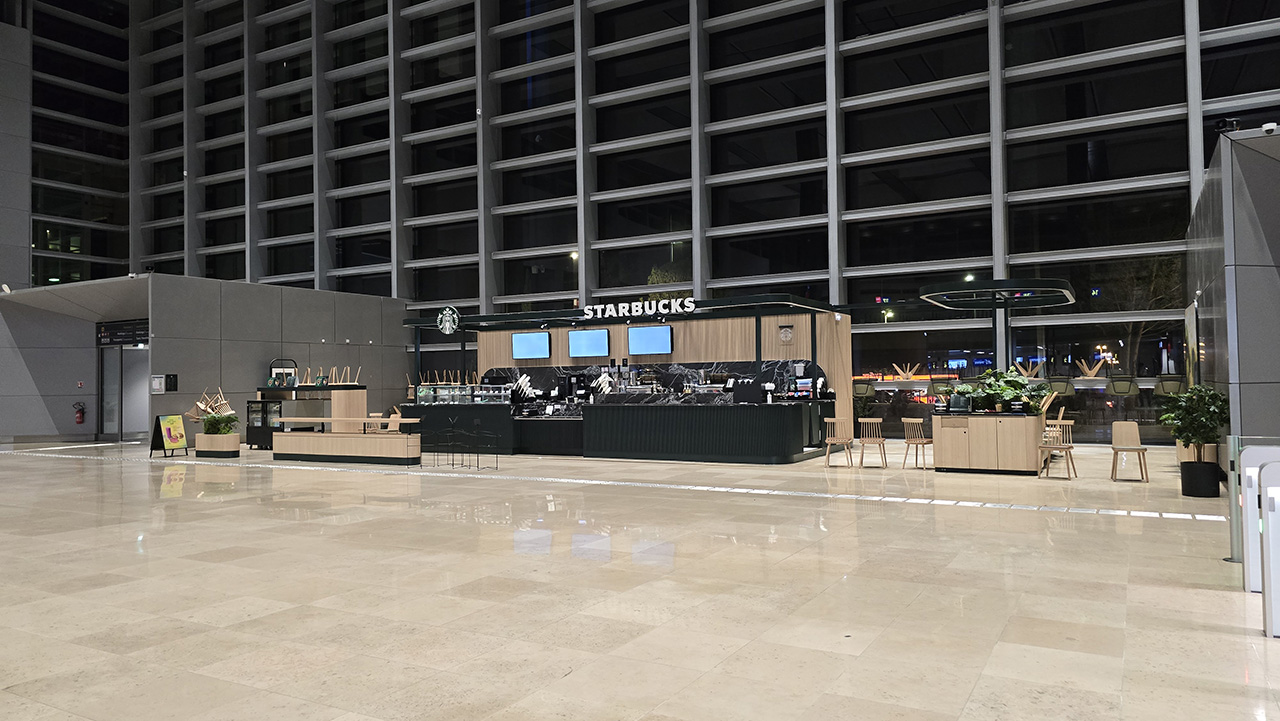 마르세유 공항 스타벅스