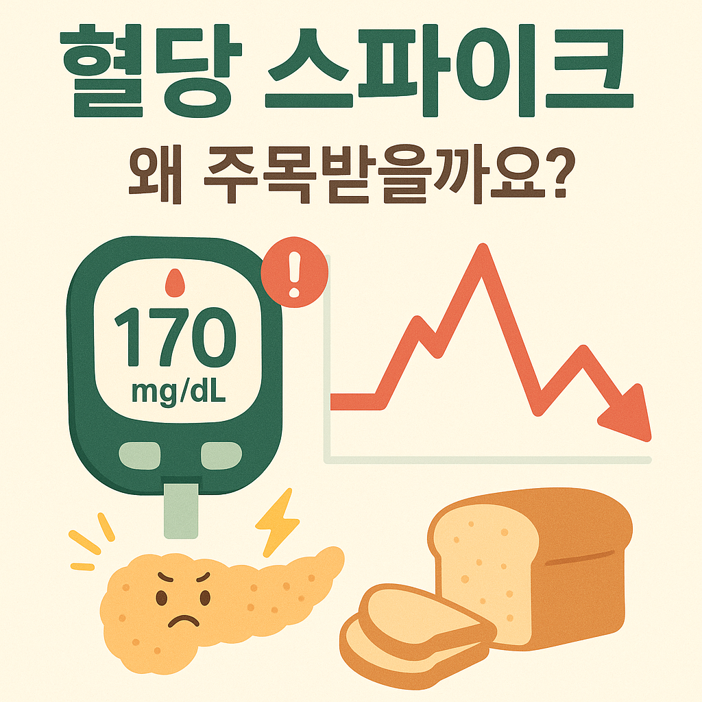 혈당 스파이크 왜 주목받을까?