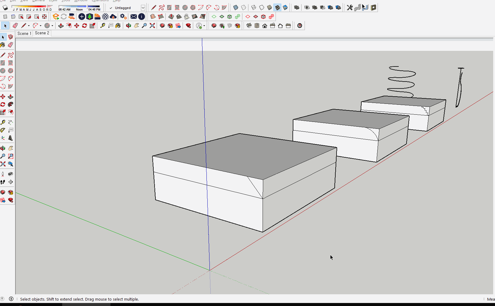 스케치업 Follow me
