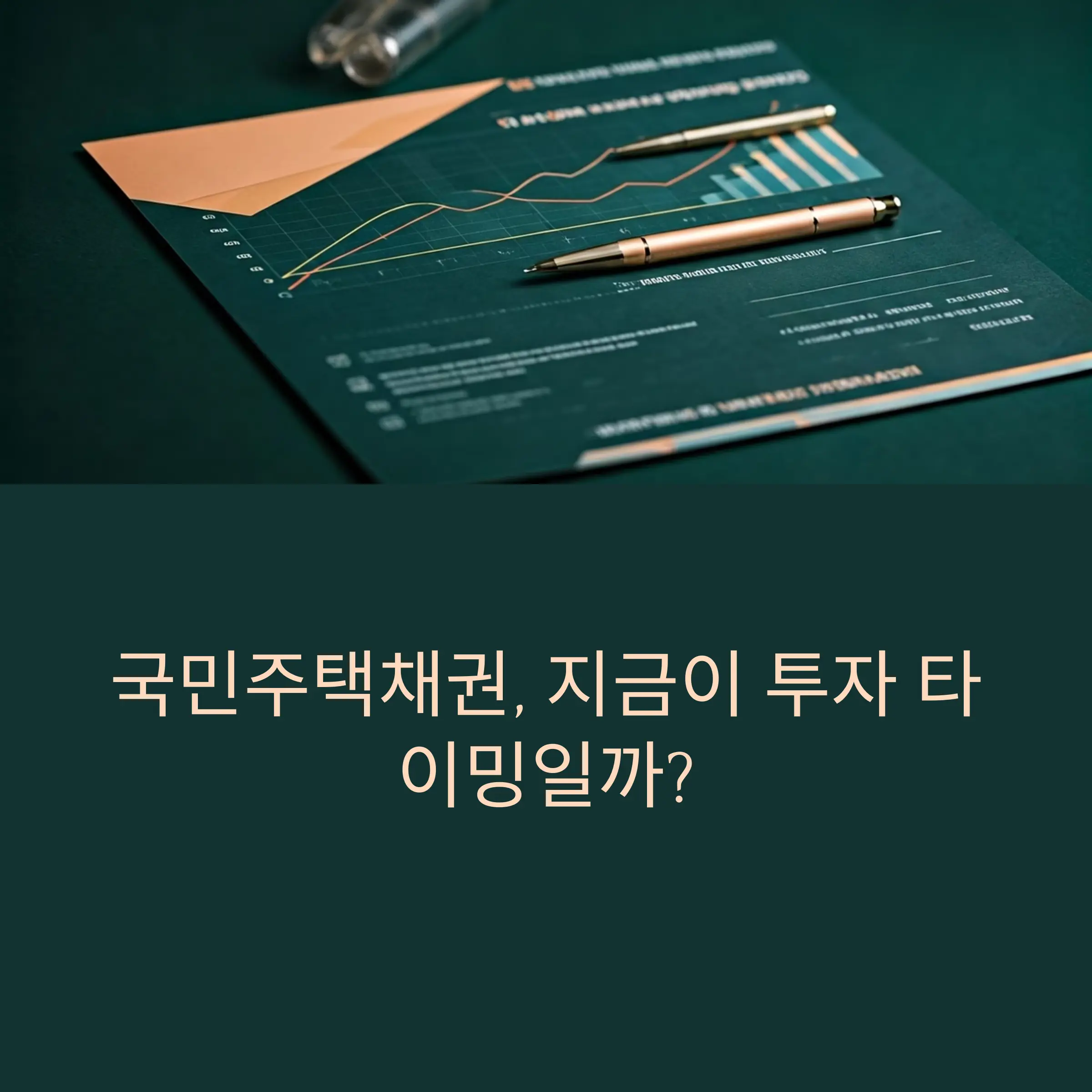 국민주택채권, 지금이 매수 타이밍일까