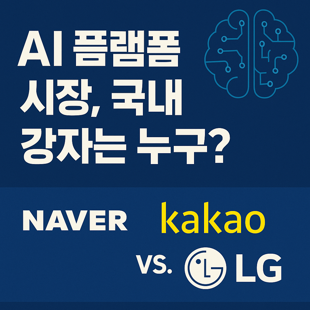 AI 플랫폼 시장, 국내 최강자는 누구인가?