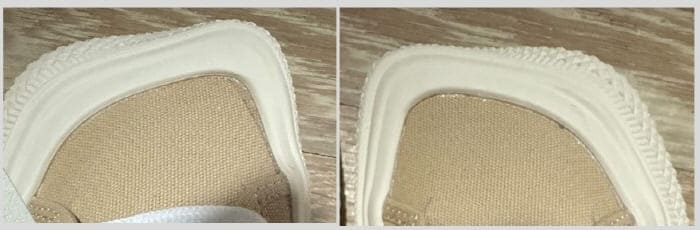 앞코사각스니커즈