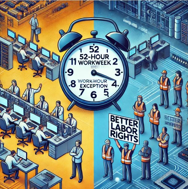 반도체 산업 주52시간 예외 관련 사진