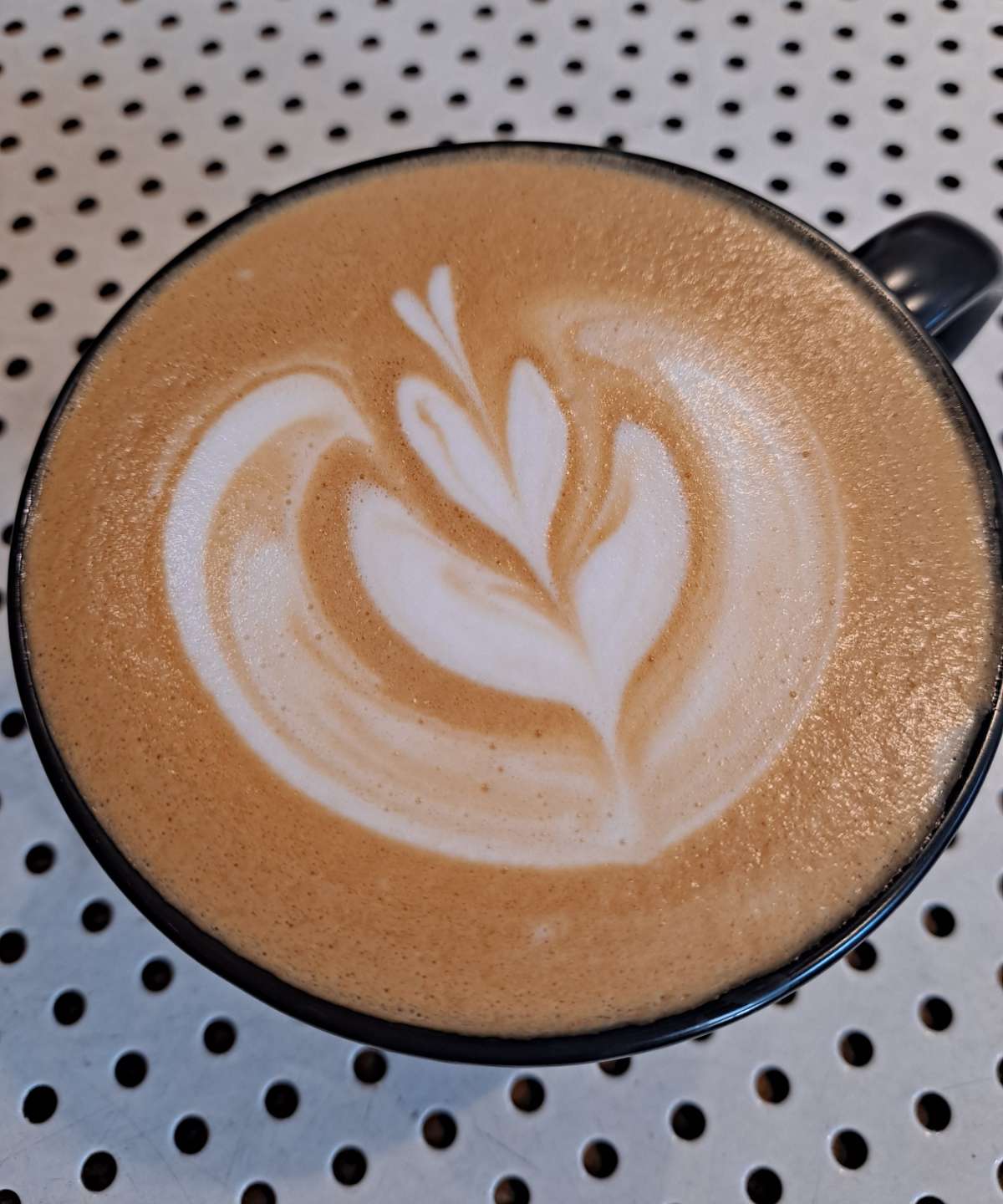 라떼아트 4단윙튤립