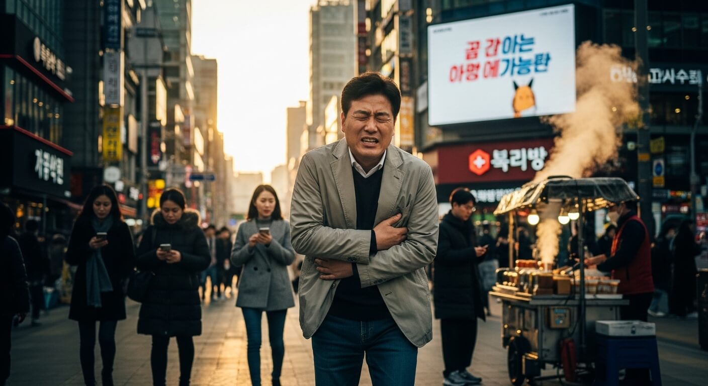 왼쪽 옆구리 통증 의심되는병