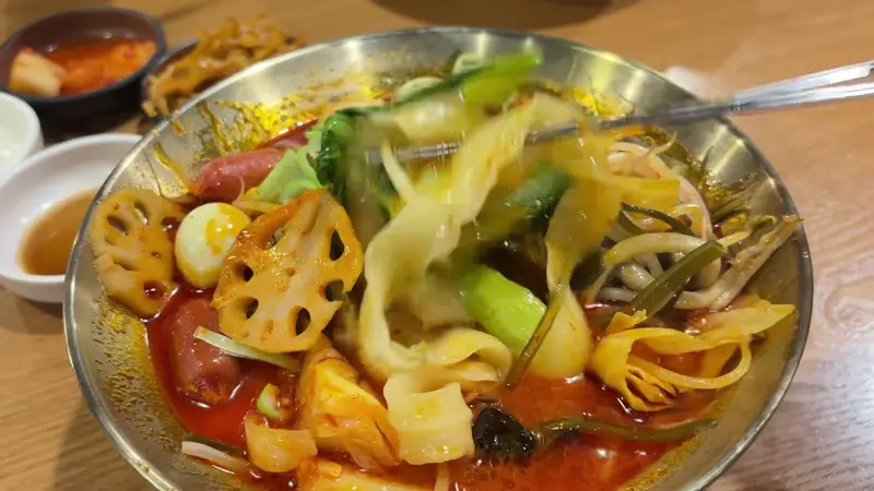 란주칼면 마라탕도삭면