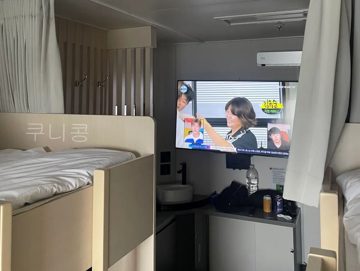 울릉-썬플라워크루즈-2등실창측-객실이용후기-좌석가격정보