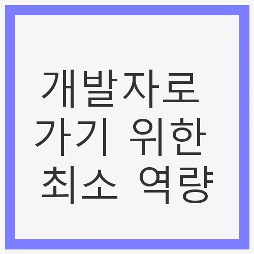 개발자의 새로운 시대