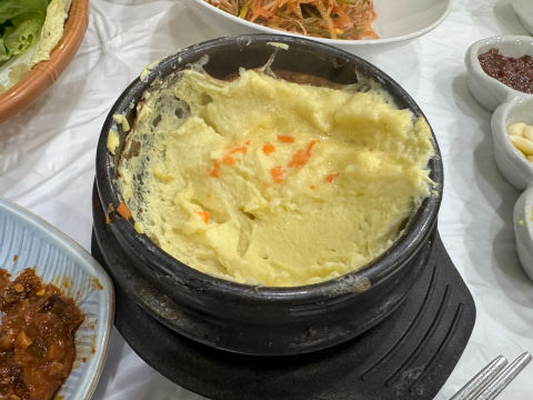 경기 여주 황학산 식당 기본 반찬