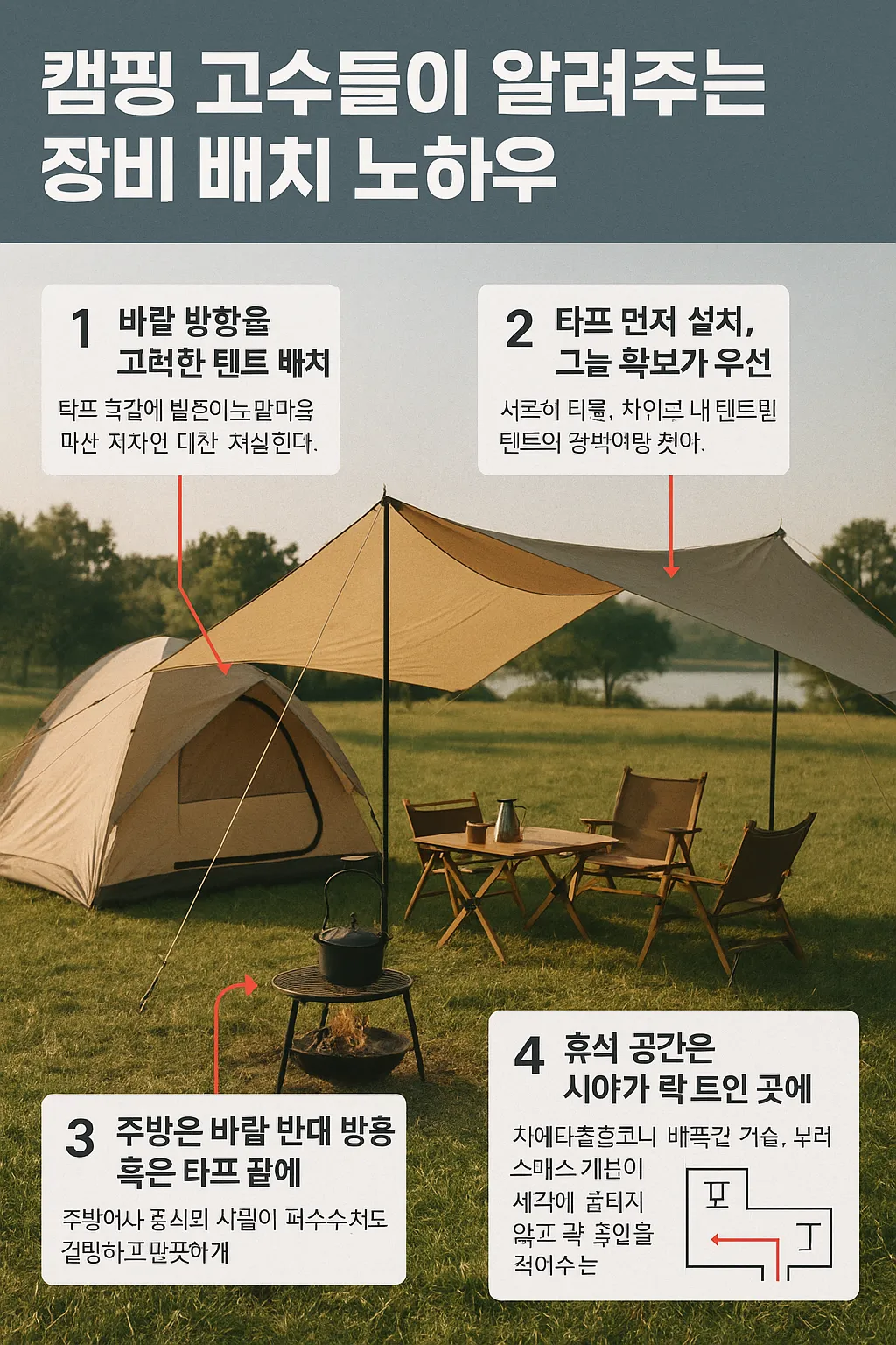 캠핑고수 노하우