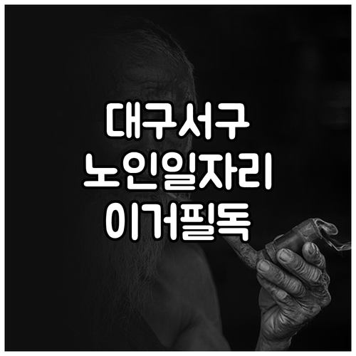 대구 서구 시니어클럽 운영 사업 및 ..