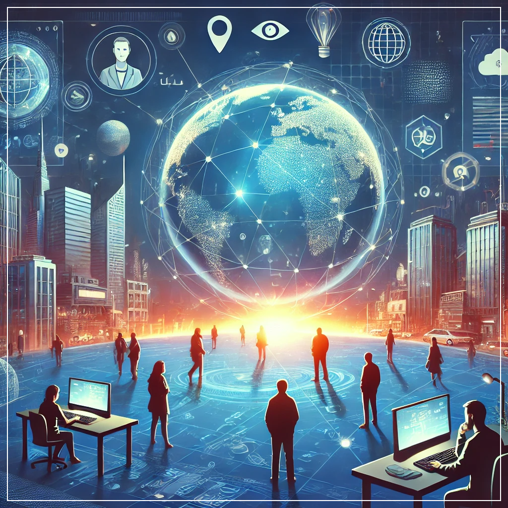 메타버스의 개념을 나타낸 이미지