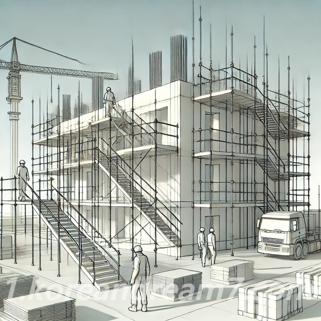 가설공사 공법과 법적 기준 5가지
