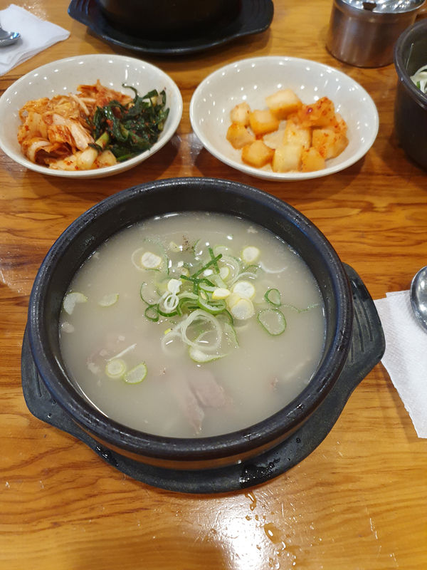 파를-넣은-설렁탕