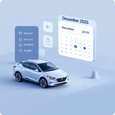 자동차세 납부기간 이미지