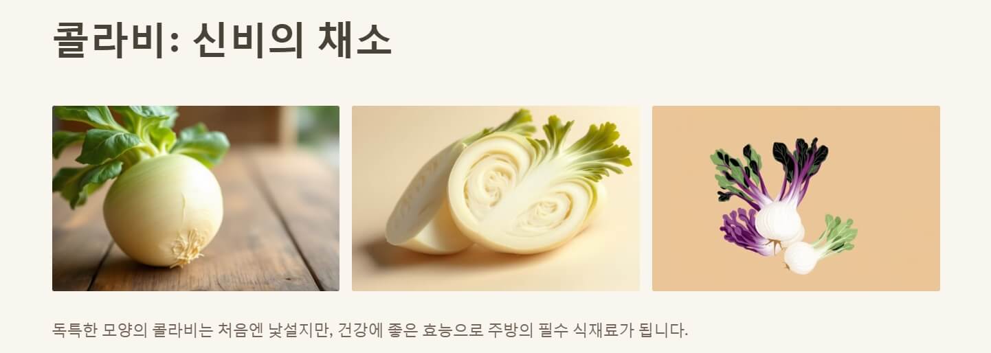 콜라비 효능 정말 놀라운 4가지