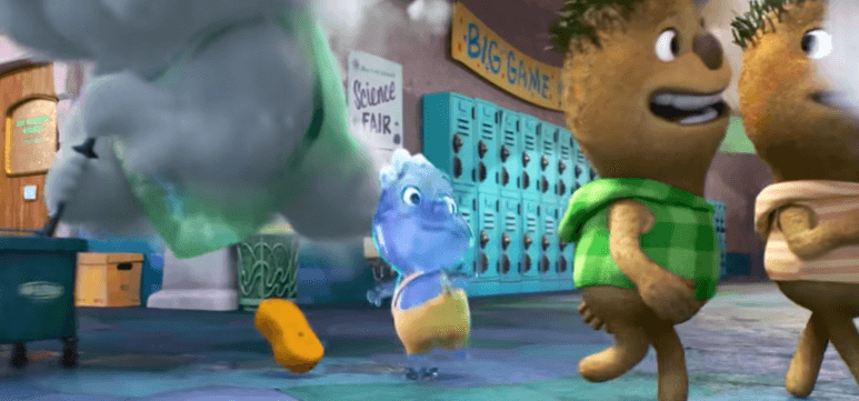 엘리멘탈 영화의 한 장면