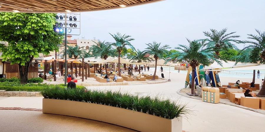 외국같은 마르카리베C구역과 파도풀