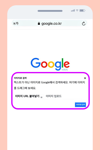 아이폰 구글 이미지 검색