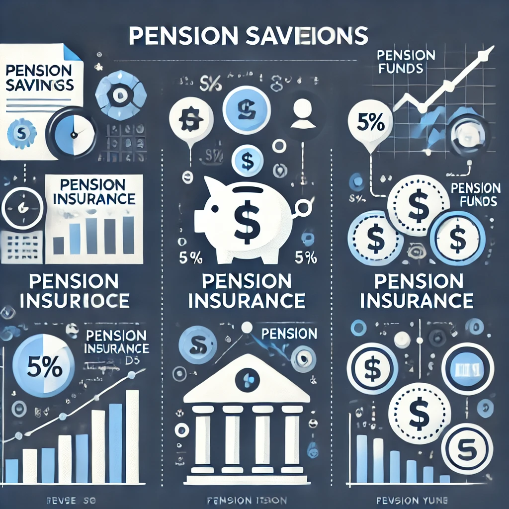 연금저축 연금보험 연금펀드 관련 이미지