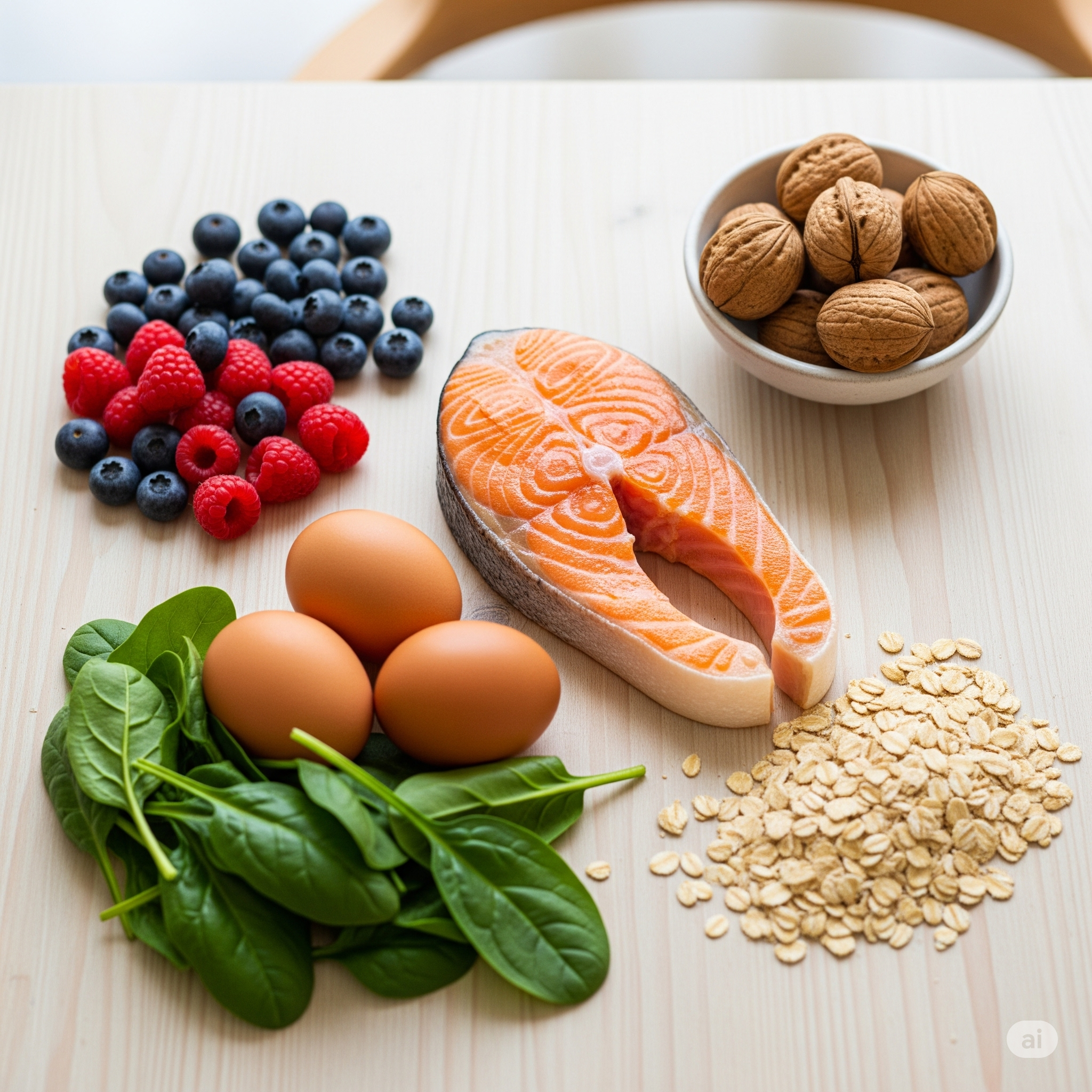 기억력 개선 영양소, 매일 먹는 음식