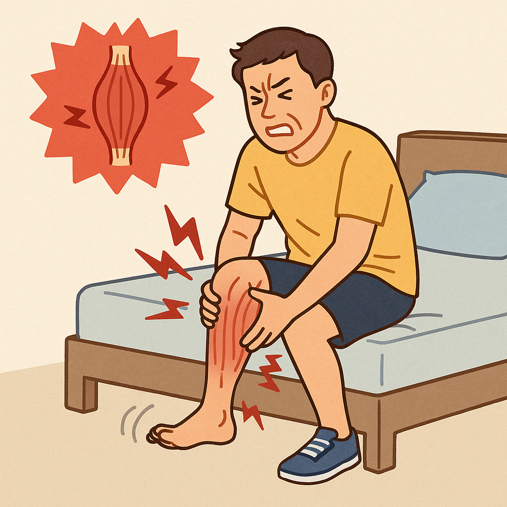 갑자기 근육 경련