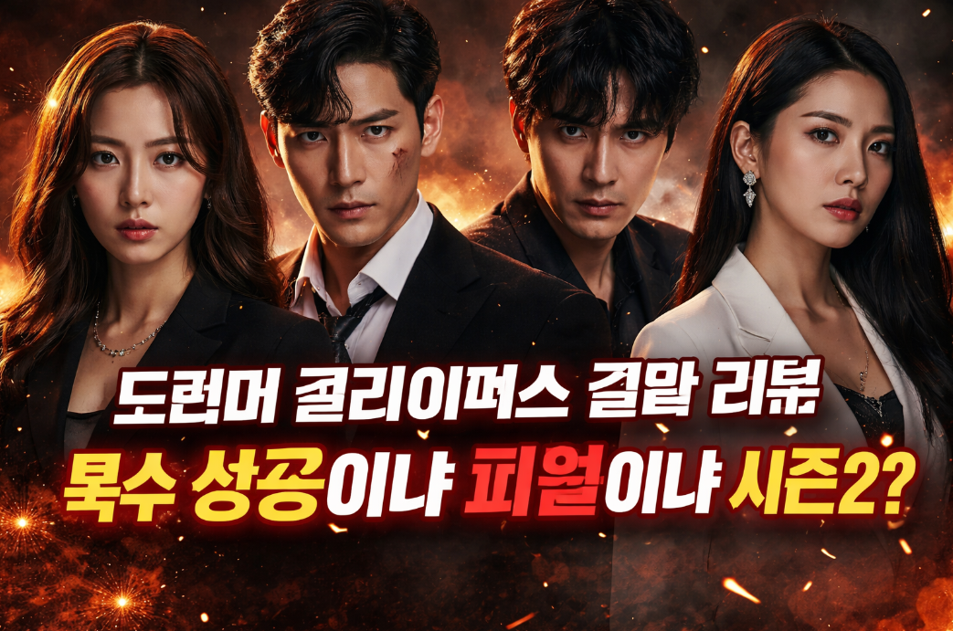 드라마 클라이맥스 결말, 복수 성공인가 파멸인가?