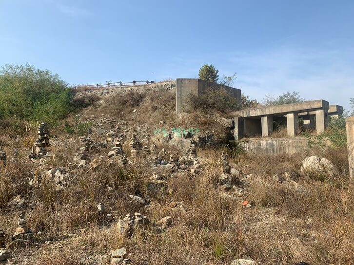 안산 대부광산 퇴적 암층