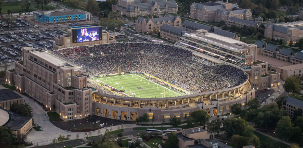 노터데임 대학교의 노터데임 스테이디엄
