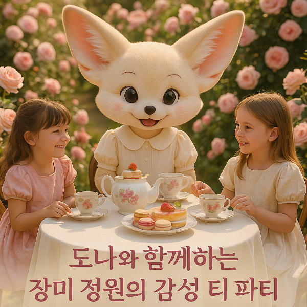 에버랜드 로로티 장미축제 - 사막여우 도나와 함께하는 감성 티 파티
