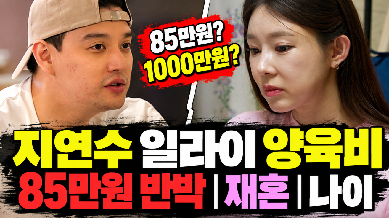지연수 일라이 양육비|85만원 반박·이혼·재혼·나이