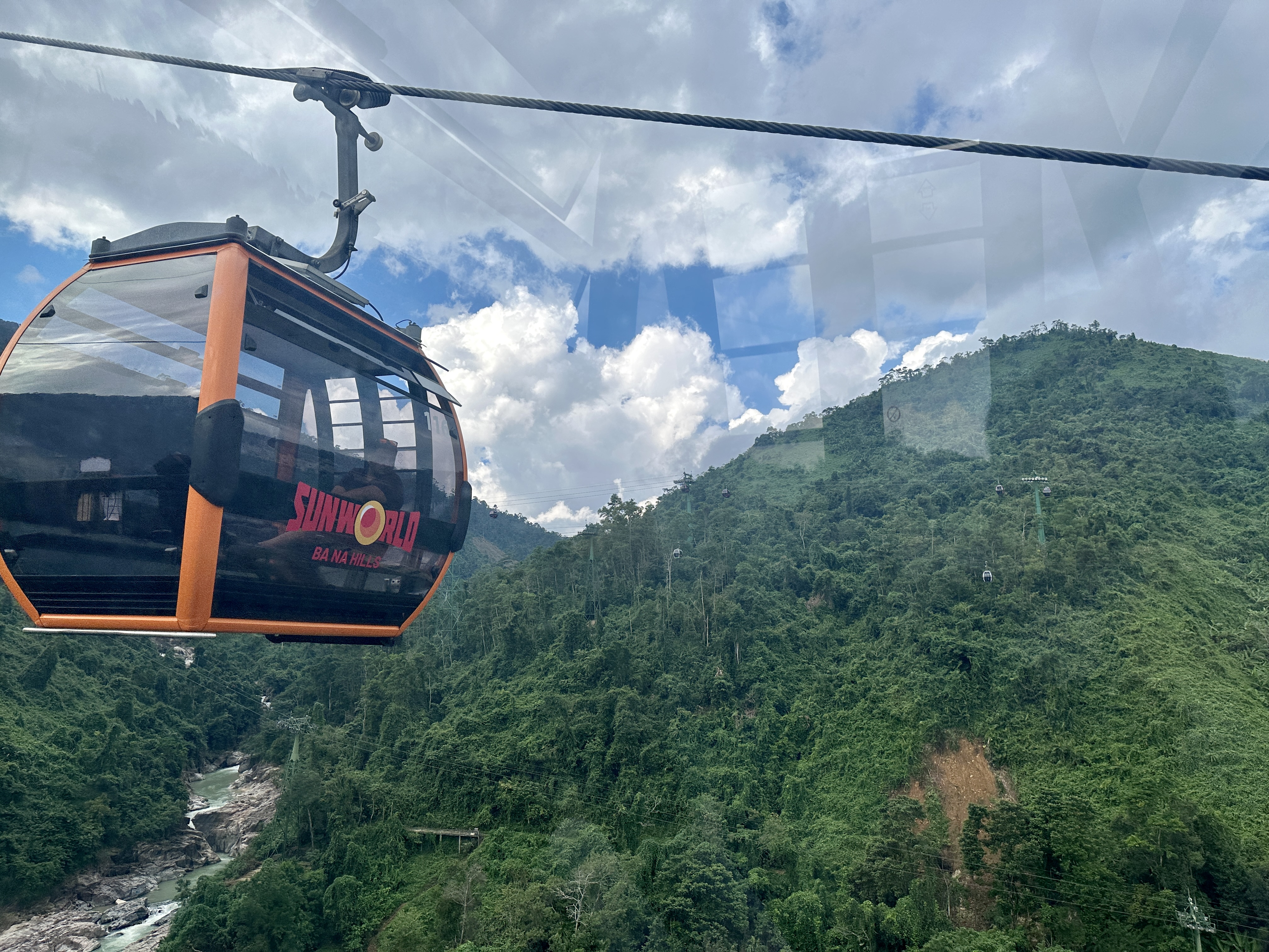 바나힐 긴 케이블카