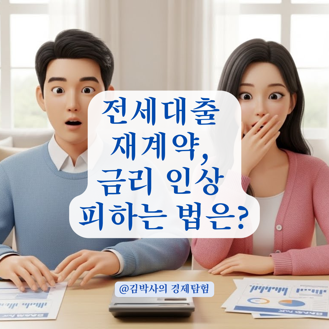 동일 은행 전세대출 재계약 시 가산금리 적용 여부와 금리 산정 원리 알아보기!
